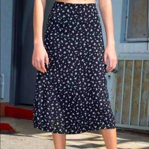 Brandy Melville Pheobe Floral Skirt